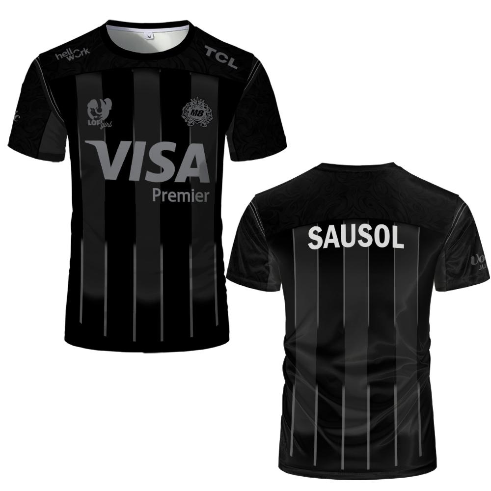 Esports Gaming Team Logo - Camiseta de Manga Corta con Temática