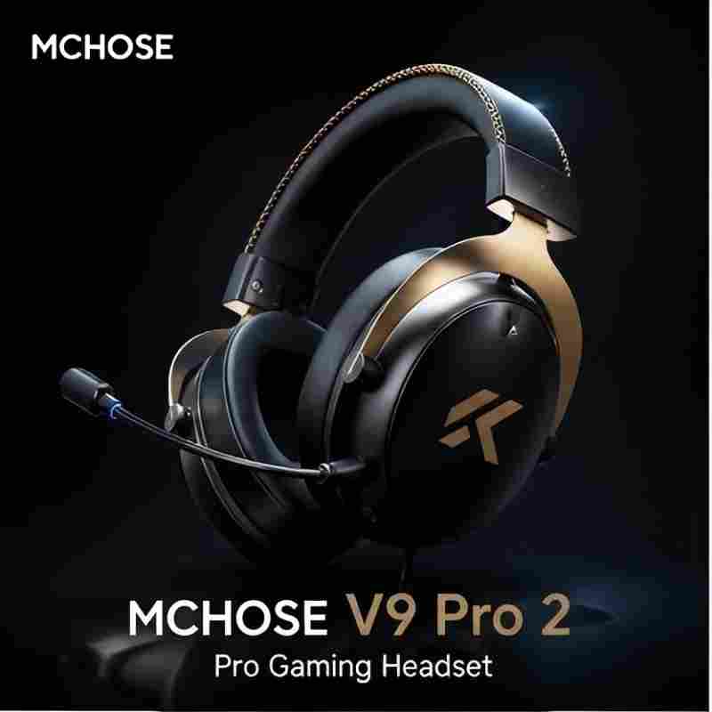 Esports Wireless Gaming Headset - Auriculares Inalámbricos para Juegos MCHOSE V9