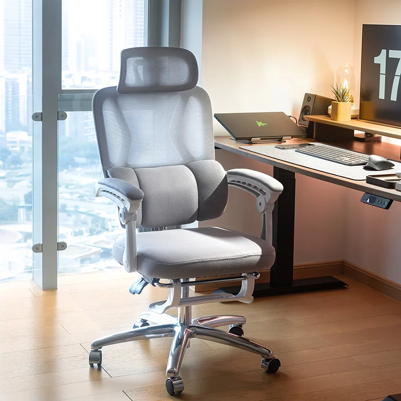 Esports Gaming Lounge - Silla de oficina ergonómica de malla,
