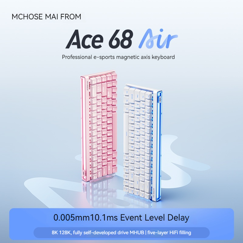 Esports Gamers - Teclado mecánico Mchose Ace68 Air de