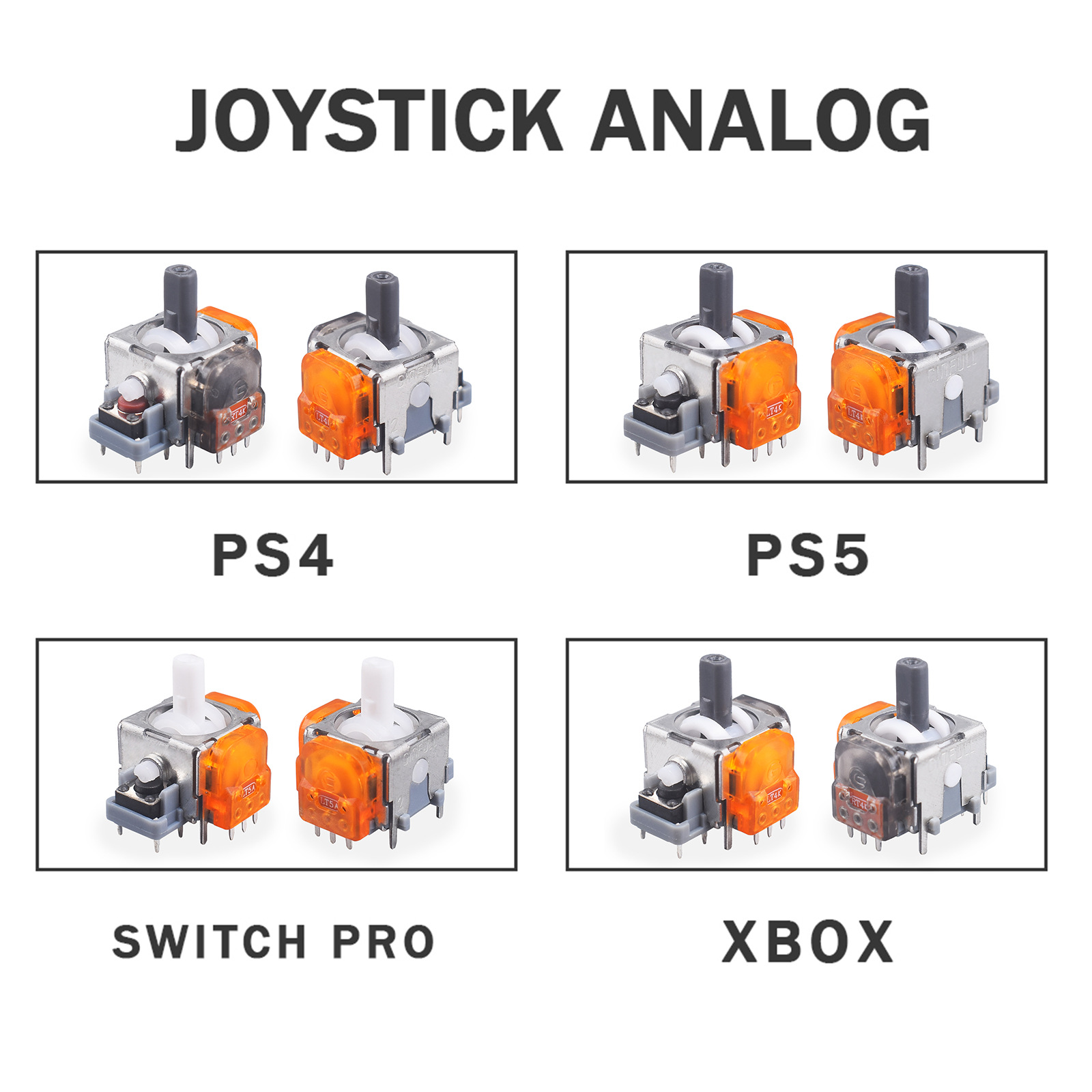 2/10 piezas de joystick electr - Esports Gaming Controller reseña y precio