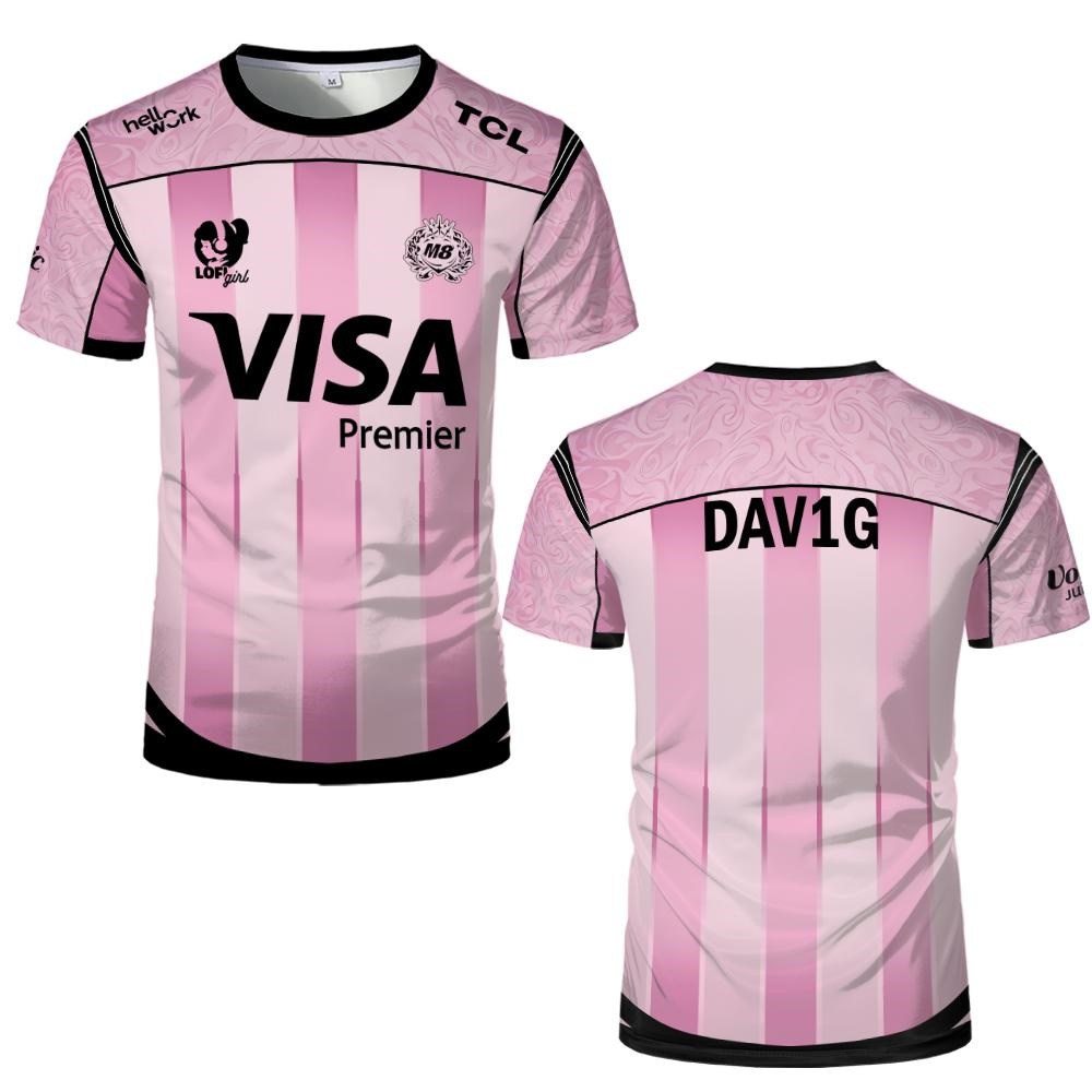 Camiseta de Manga Corta con Te - Esports Gaming Team Logo reseña y precio