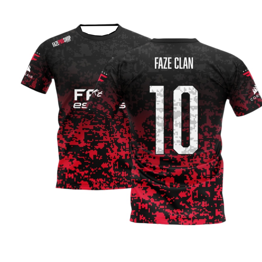 Nueva Camiseta FaZe Esports 20 - Esports Gaming Jersey reseña y precio