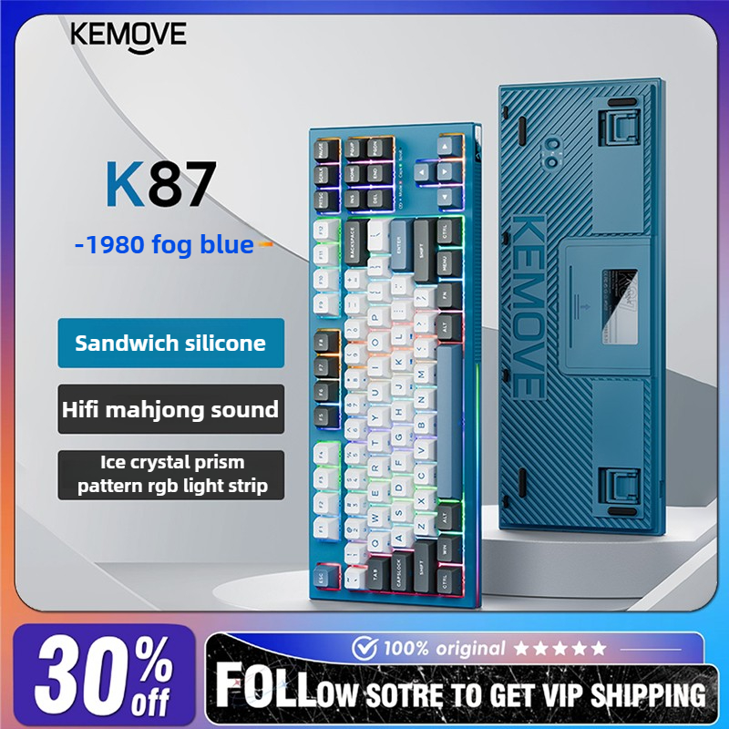KEMOVE K87 Teclado mecánico in - Esports Gaming Business reseña y precio