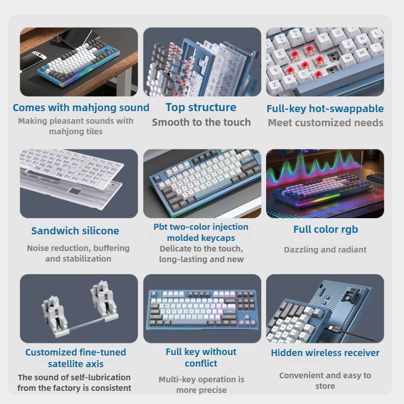KEMOVE K87 Teclado mecánico in - Esports Gaming Business reseña y precio