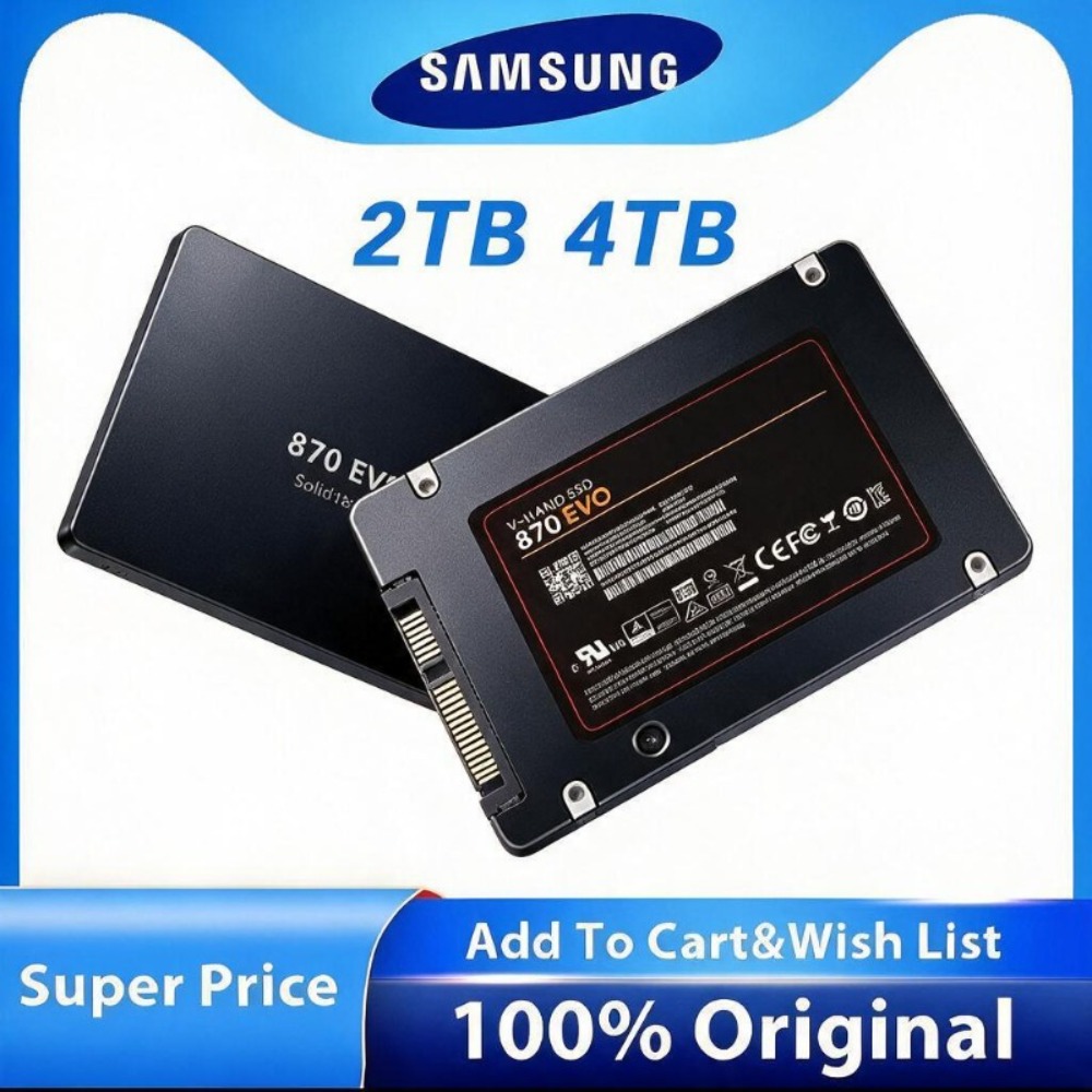 SSD Original para Samsung 870E - Samsung Ssd Evo 870 reseña y precio