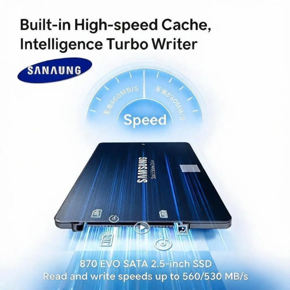 SSD Original para Samsung 870E - Samsung Ssd Evo 870 reseña y precio