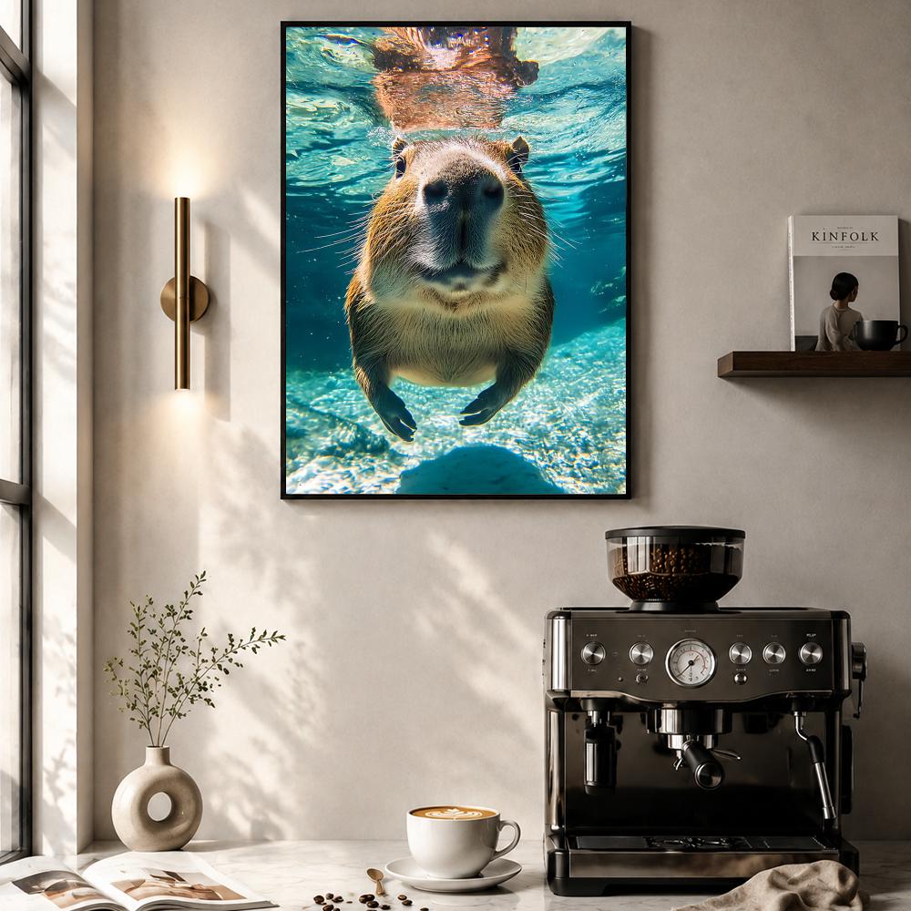 Póster artístico de Capibara c - Esports Gaming Lounge reseña y precio