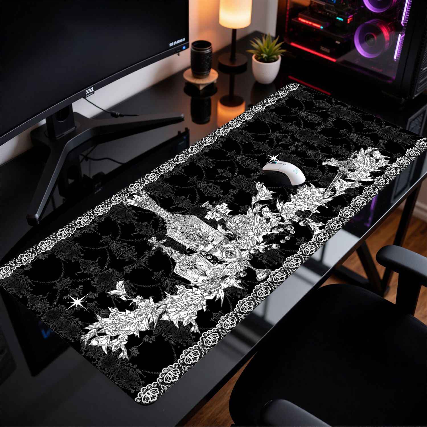 Divine Realm-guía para ratón c - Esports Gaming Mousepad reseña y precio