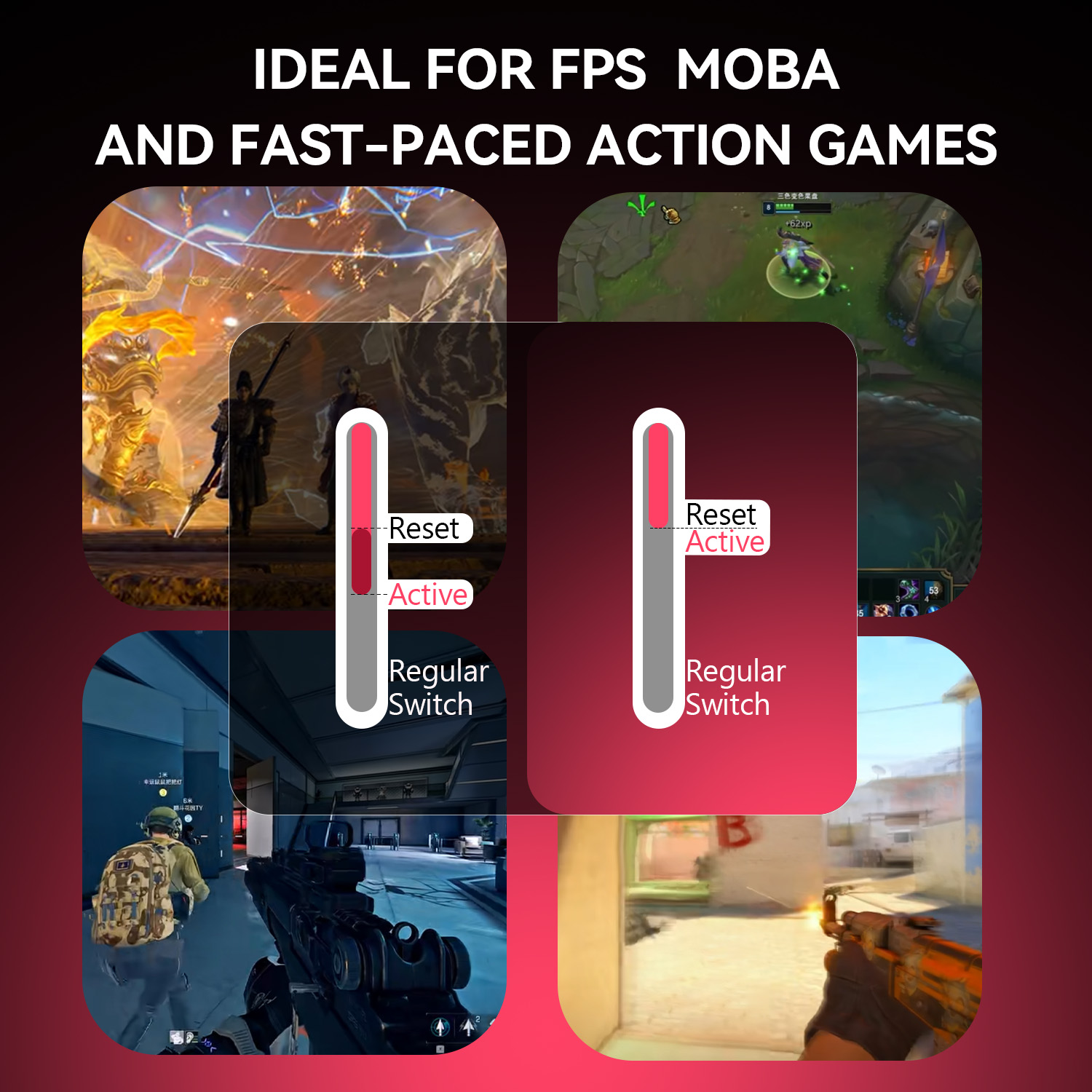 Teclado para Juegos DarkBeacon - Esports Gaming Business reseña y precio