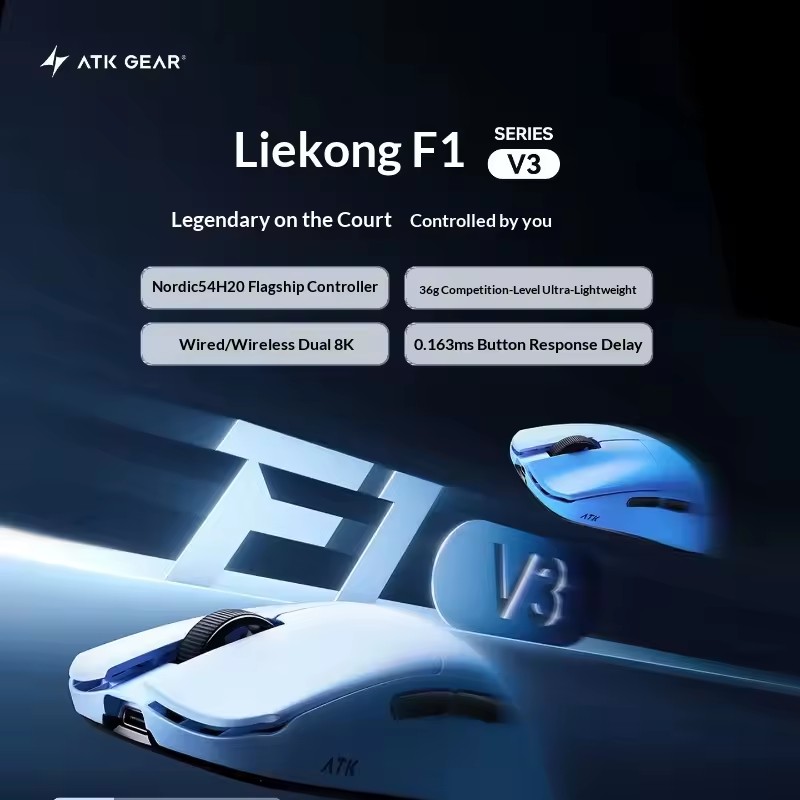 Ratón Inalámbrico Tri-Mode ATK - Esports Gamers reseña y precio