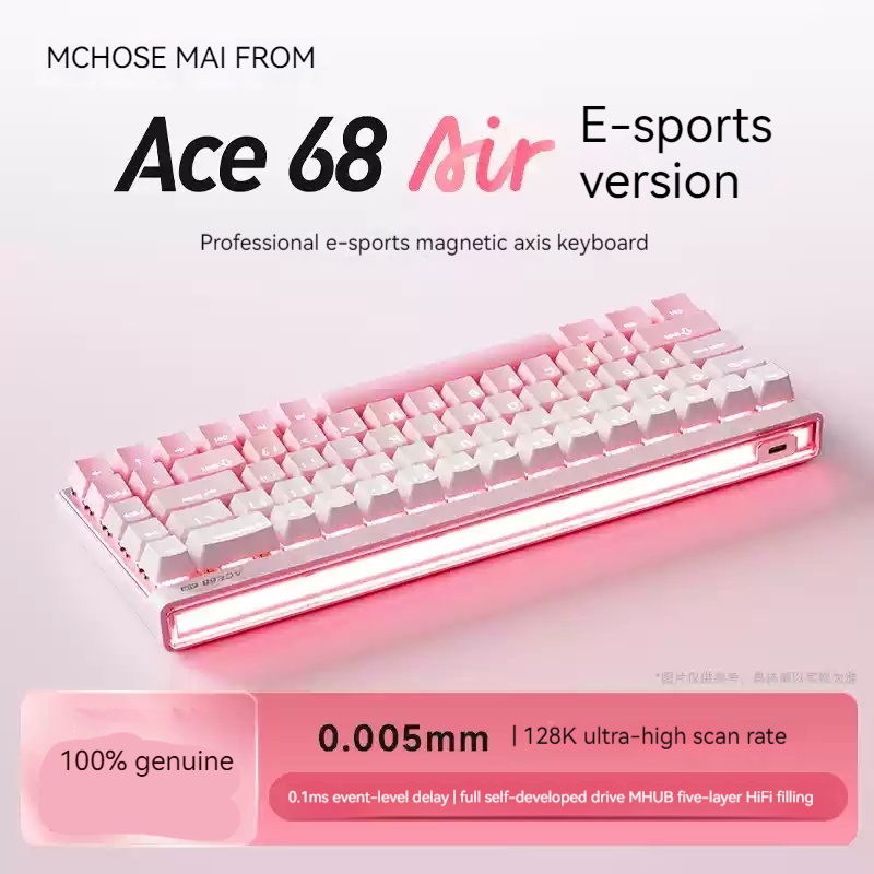Teclado mecánico Mchose Ace68  - Esports Gamers reseña y precio