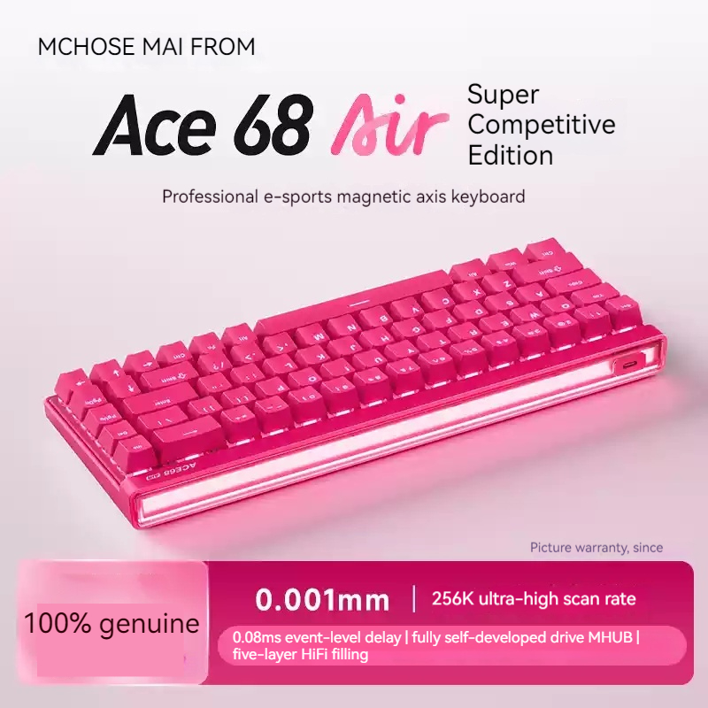 Teclado mecánico Mchose Ace68  - Esports Gamers reseña y precio
